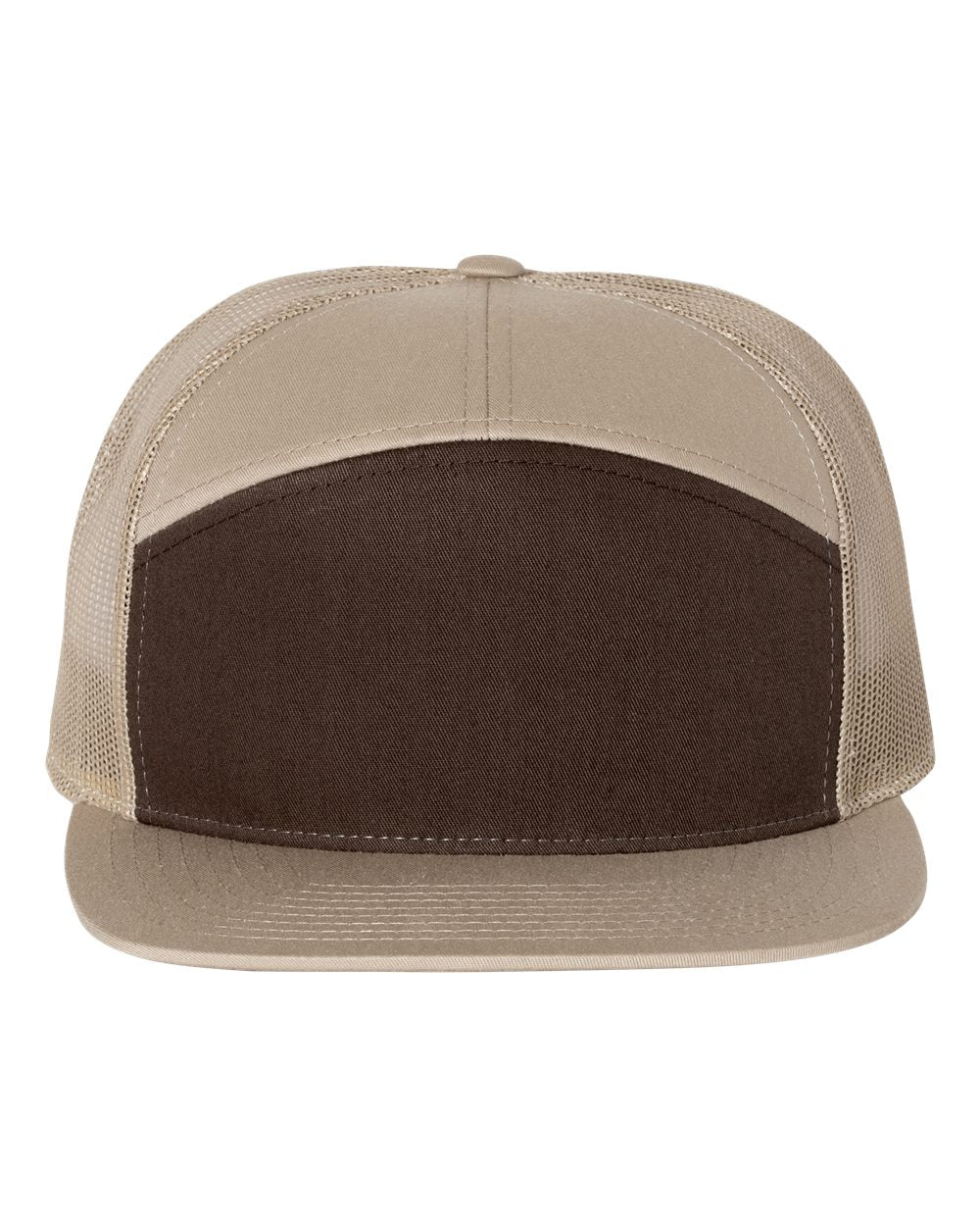 Richardson 168 7-Panel Flat Bill Mesh Snapback